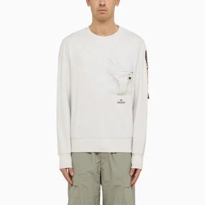 PARAJUMPERS｜ (SABRE RASIC (24FW-PMFLRE10-309)) Parajumpers Sabre Cotton-blend Sweatshirt In Gray | ModeSens