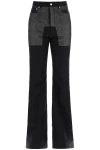 Rick Owens Lido Bolan Bootcut Trousers In Black