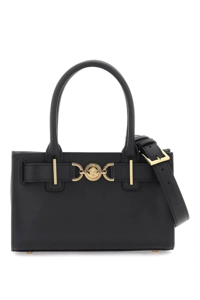 Versace Small Medusa '95 Shopper Bag In Black
