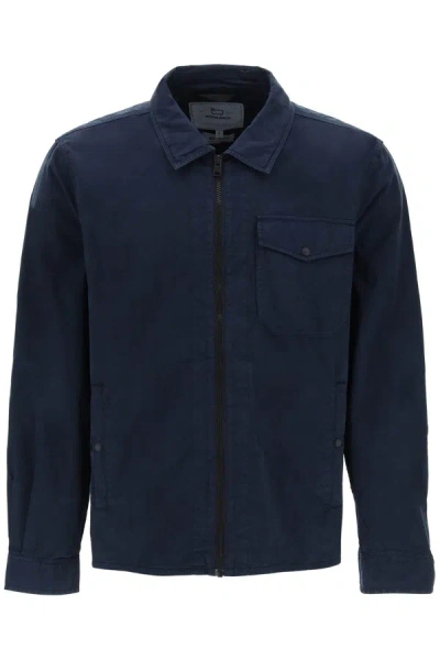 Woolrich Blue Shirt-style Jacket