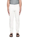 DONDUP White Raff Cotton Trousers,UP438AS038UN97UNI