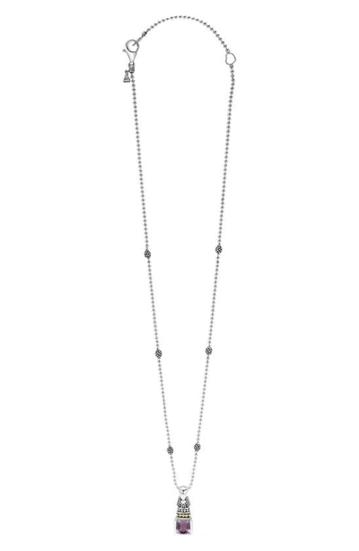 Lagos Rittenhouse Pendant Necklace In Silver