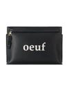 LOEWE Black Oeuf leather pouch,12530WK0512266278
