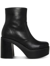 MADDEN GIRL GRACE WOMENS FAUX LEATHER DRESSY BOOTIES