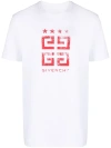 Givenchy Classic Ribbed Crew-neck T-shirt In White