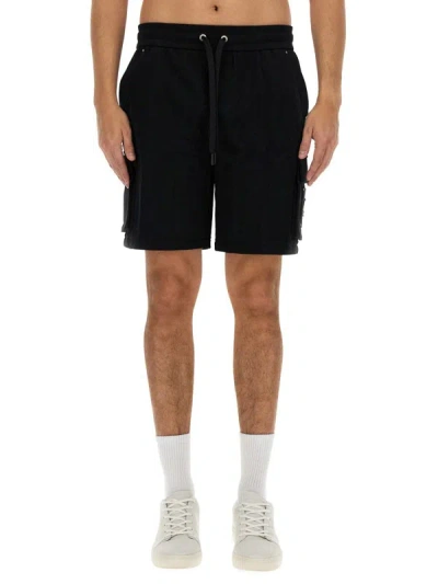 Moose Knuckles Bermuda Shorts In Black