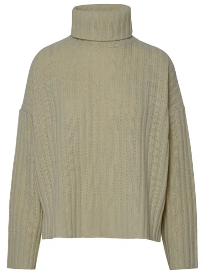 360cashmere 360 Cashmere 'angelica' Turtleneck Sweater In Ivory Cashmere Blend In Cream