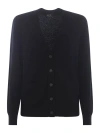 Apc Cardigan A.p.c. Louisa In Virgin Wool In Black