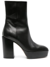 AEYDE AEYDE BERLIN SOFT CALF LEATHER BLACK SHOES