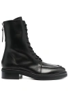 AEYDE AEYDE MAX SOFT CALF LEATHER BLACK SHOES