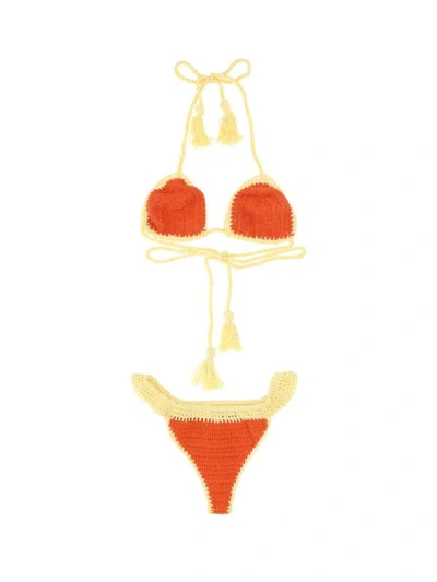 Akoia Swim Cascais Bikini In Orange