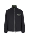 Alexander Mcqueen Reversible Bomber Jacket Casual Jackets And Parka In Green