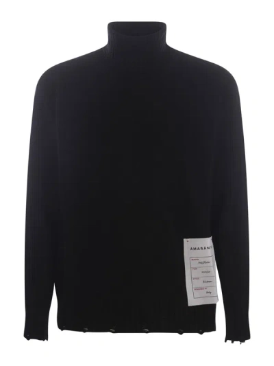 Amaranto Turtleneck  In Black