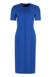 BOUTIQUE MOSCHINO BOUTIQUE MOSCHINO MIDI DRESS WITH FLARED HEM