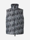 BURBERRY BURBERRY PRINTED QUILTED VEST