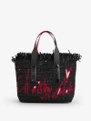Christian Louboutin X Ross De Palma Frangibus Medium Shopping Bag In Black