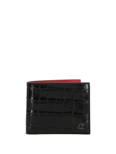 Christian Louboutin Wallets In Black