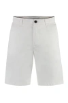 Department Five Department 5 Tim Cotton Bermuda Shorts In White