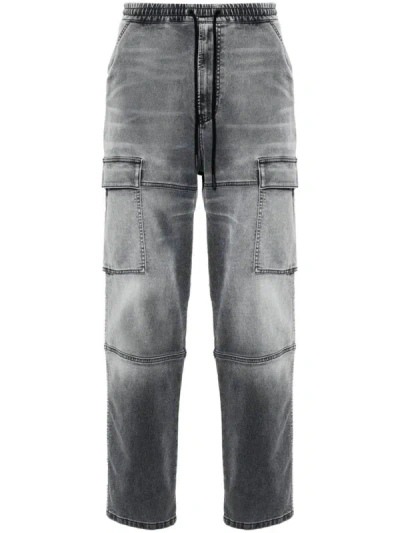 Diesel Trousers In Gray
