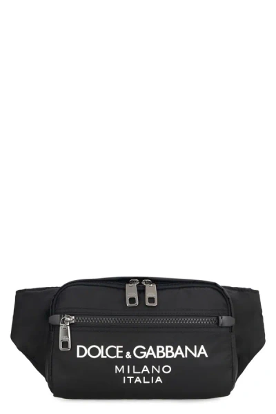 Dolce & Gabbana Bag Man Belt Bag Black Size - Nylon