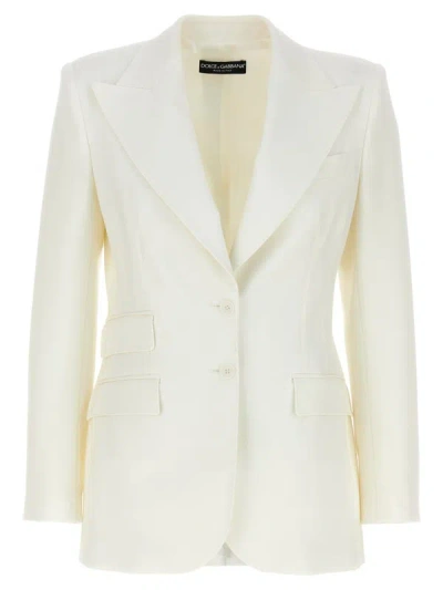Dolce & Gabbana Turlington Blazer In White
