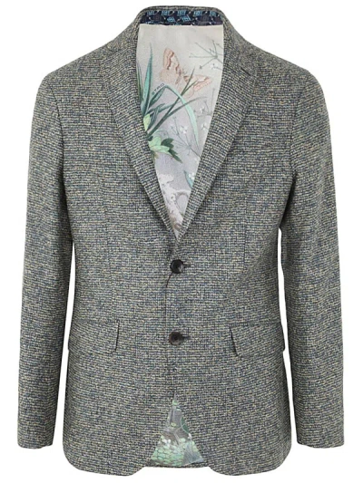 Etro Rome Jacket Clothing In Green