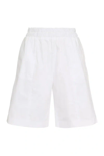 Fabiana Filippi Cotton Bermuda Shorts In White