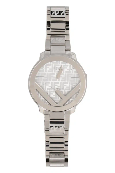 Fendi F Is  Steel Bracelet Watch In Silver