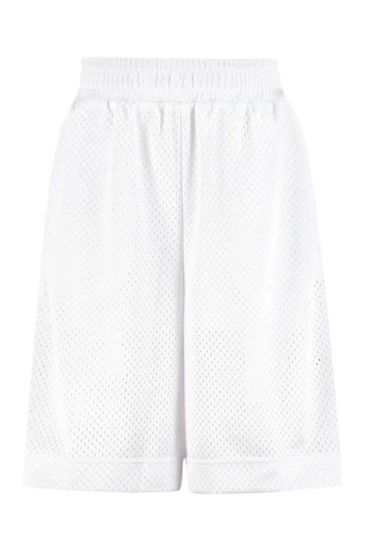 Fendi Technical Fabric Pants In White