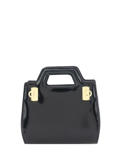 Ferragamo Handbags In Black