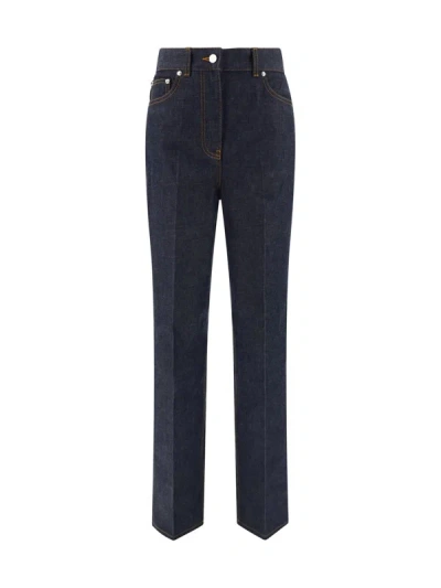 Ferragamo Trousers In Blue