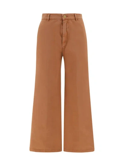 Forte Forte Trousers In Sweet Choco