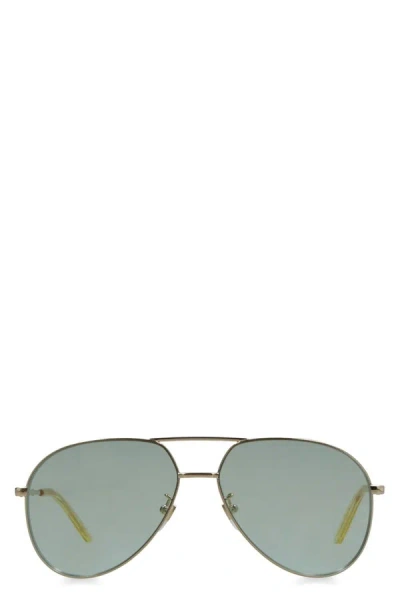 Gucci Aviator Sunglasses In Blue