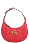 GUCCI GUCCI GG MARMONT QUILTED LEATHER MINI-BAG