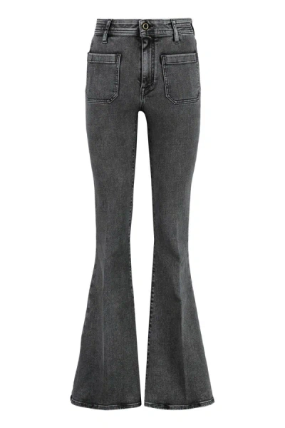 Jacob Cohen Erin High-rise Slim Fit Jeans In Grey
