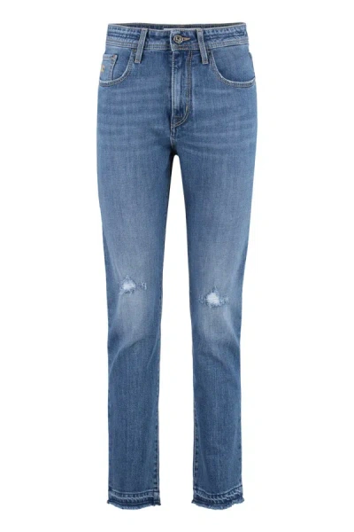 Jacob Cohen Olivia Slim Fit Jeans In Denim