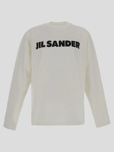 Jil Sander T-shirt In Neutral