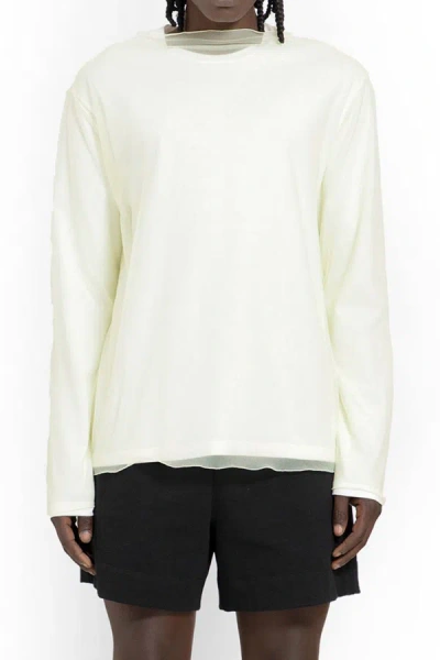 Jil Sander T-shirts In Off-white