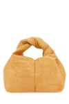 Jw Anderson Beige Fabric Mini Twister Hobo Handbag In Beige O Tan