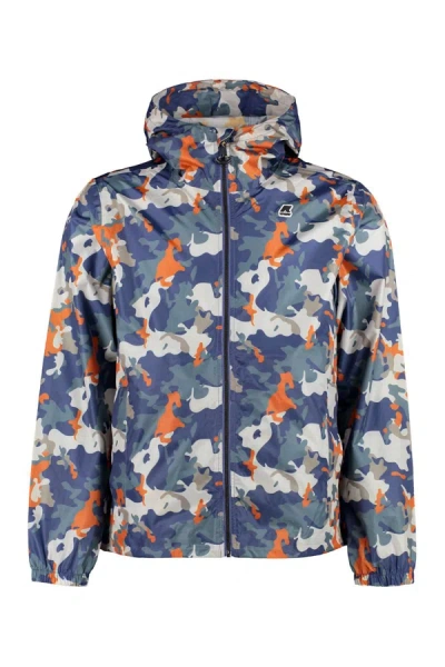 K-way Multicolor Multicolor Cleon Ripstop Graphic Jacket