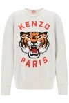 Kenzo Lucky Tiger Oversized Sweatshirt In Grey