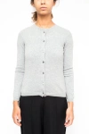 LA ROSE LA ROSE CARDIGAN CASHMERE GRIGIO