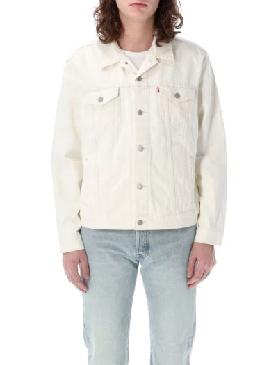 Levi's Denim Trucker Jacket In White