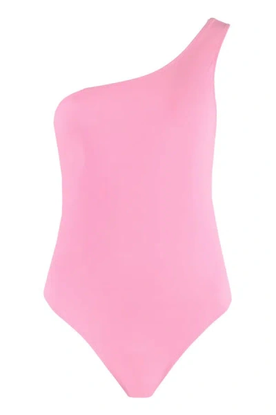 Lido Ventinove One-shoulder Swimsuit In Pink