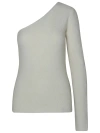 LISA YANG LISA YANG FORREST SWEATER IN WHITE CASHMERE