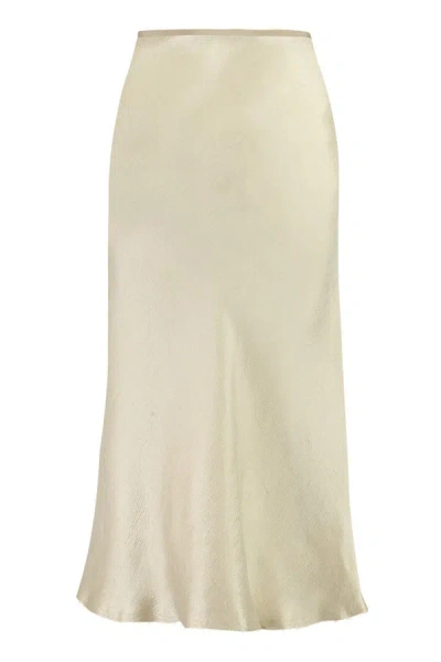 Maison Margiela A-line Skirt In Ivory