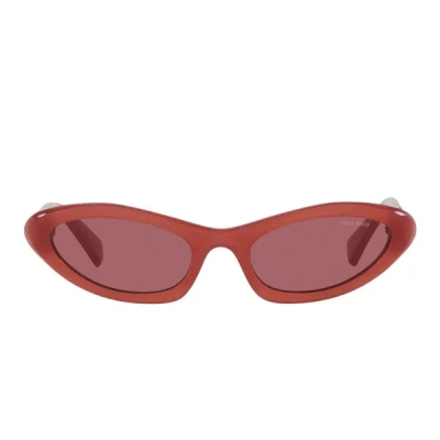 Miu Miu Eyewear Sunglasses In Red