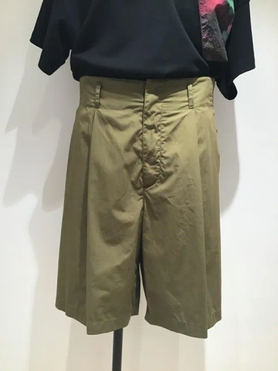 Moncler Genius 2 Moncler 1952 - Cotton Bermuda Shorts In Green