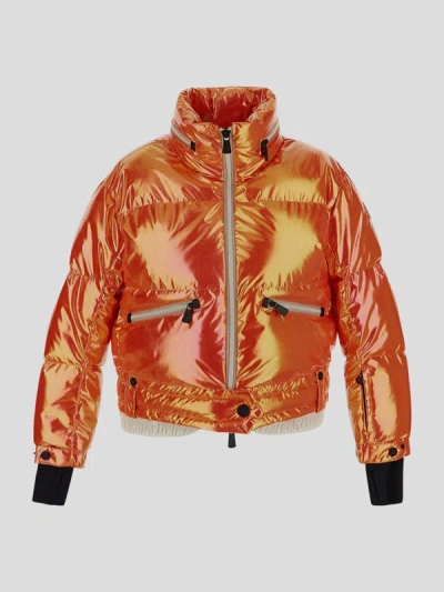 Moncler Grenoble Coats In Orange
