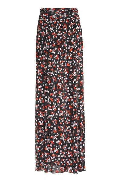 Moschino Long Skirt In Black